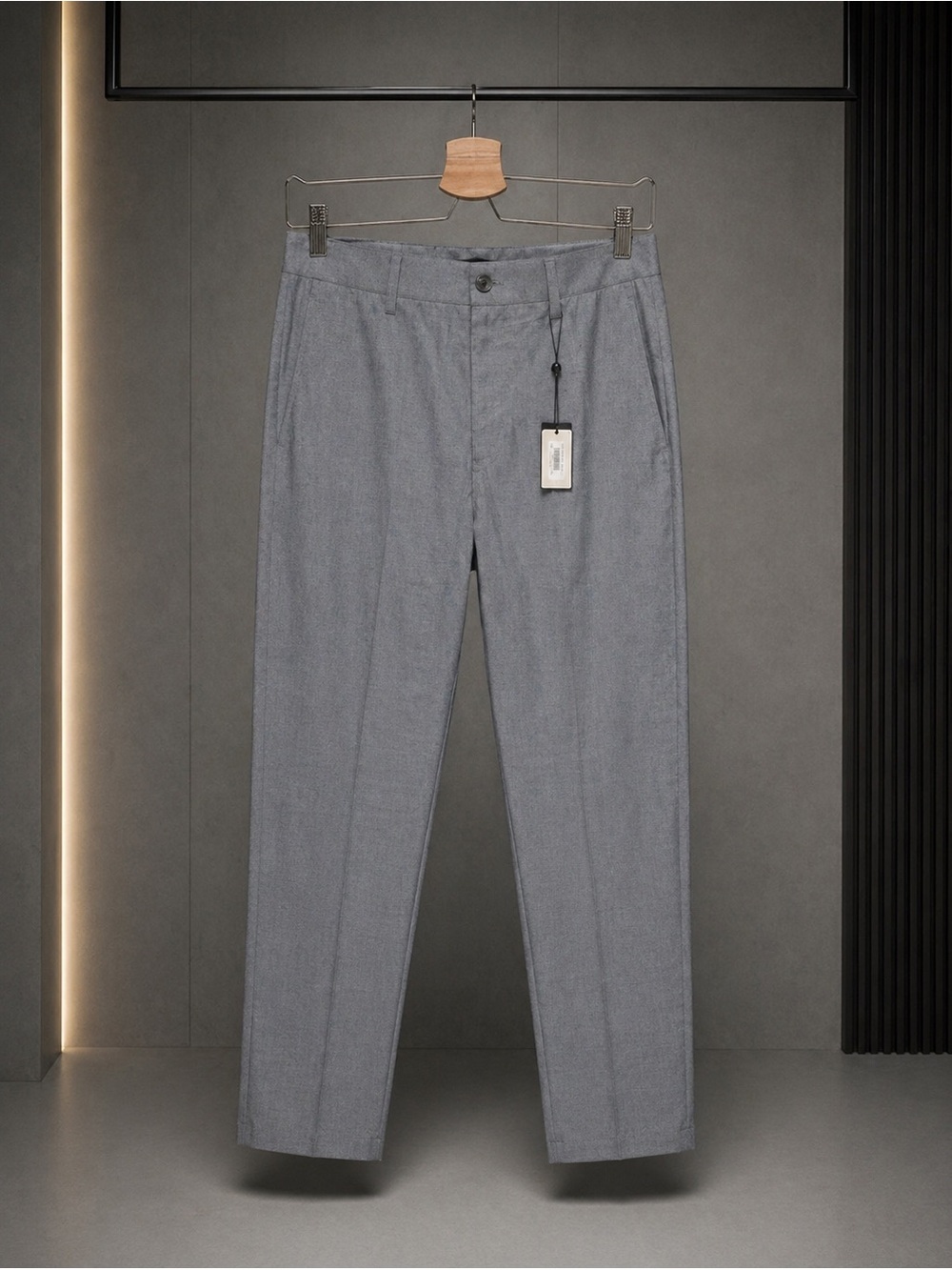 NWT: John Varvatos Blue Hemp Blend Lightweight Pants Size 56